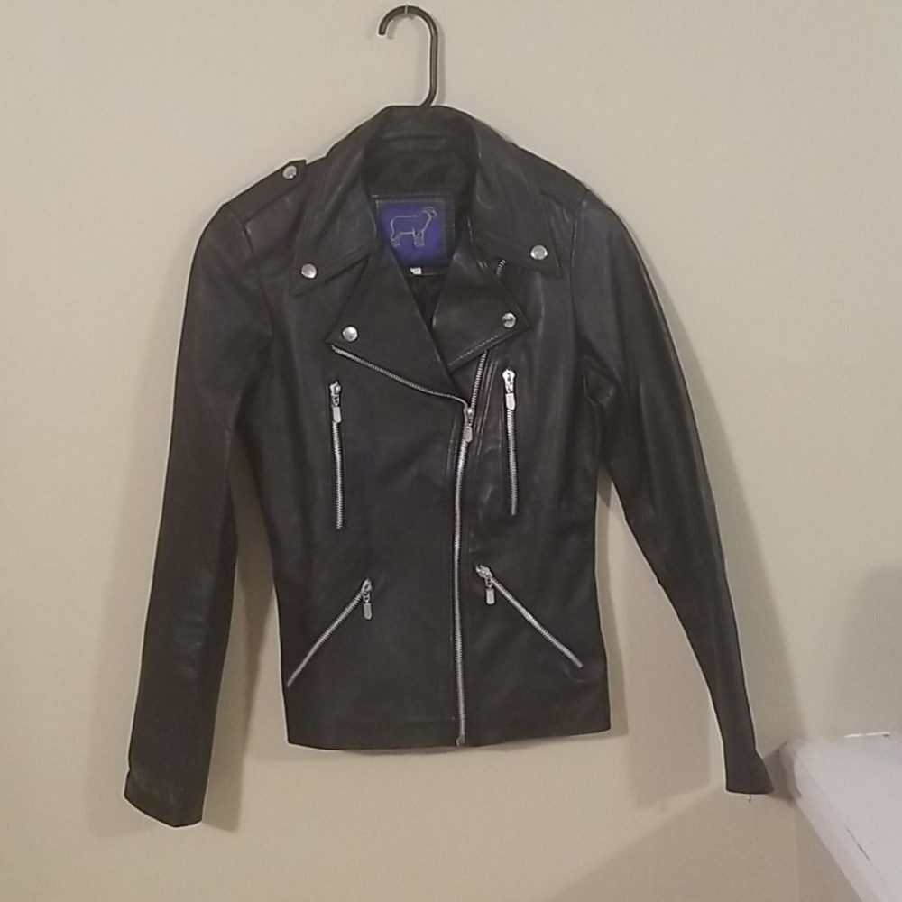 Leather jacket
